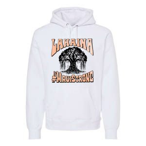 Pray For Maui Hawaii Strong Premium Hoodie