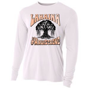 Pray For Maui Hawaii Strong Cooling Performance Long Sleeve Crew