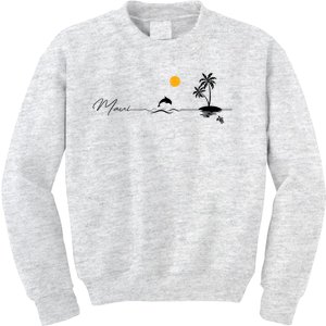 Pray For Maui Hawaii Strong Kids Sweatshirt