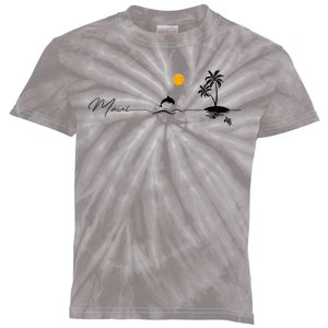 Pray For Maui Hawaii Strong Kids Tie-Dye T-Shirt