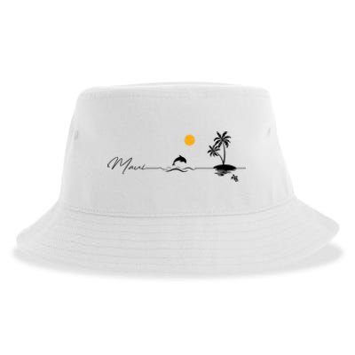 Pray For Maui Hawaii Strong Sustainable Bucket Hat