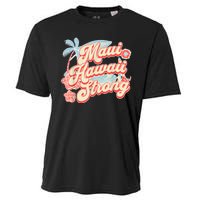 Pray For Maui Hawaii Strong Cooling Performance Crew T-Shirt