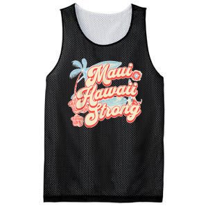 Pray For Maui Hawaii Strong Mesh Reversible Basketball Jersey Tank