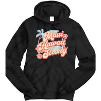 Pray For Maui Hawaii Strong Tie Dye Hoodie