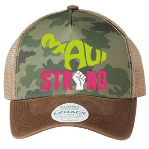 Pray For Maui Hawaii Beach Strong Gift Legacy Tie Dye Trucker Hat