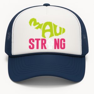 Pray For Maui Hawaii Beach Strong Gift Trucker Hat