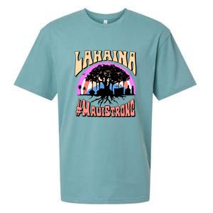 Pray For Maui Hawaii Lahaina Banyan Tree Gift Sueded Cloud Jersey T-Shirt