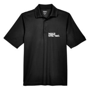 Pray For Maui Hawaii Strong I Stand With Maui Men's Origin Performance Pique Polo