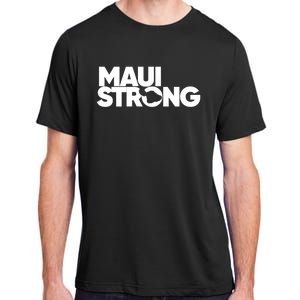 Pray For Maui Hawaii Strong I Stand With Maui Adult ChromaSoft Performance T-Shirt