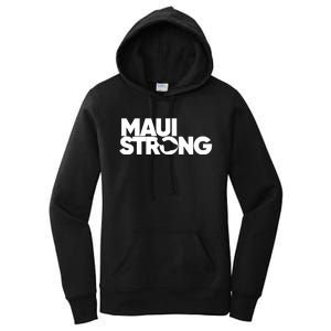 Pray For Maui Hawaii Strong I Stand With Maui Women's Pullover Hoodie