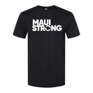 Pray For Maui Hawaii Strong I Stand With Maui Softstyle CVC T-Shirt