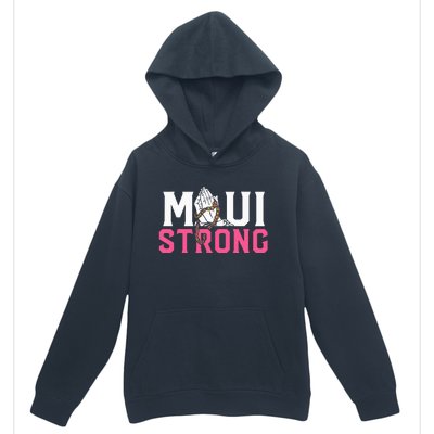 Pray For Maui Hawaii Strong Urban Pullover Hoodie