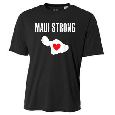 Pray For Maui Hawaii Strong Cooling Performance Crew T-Shirt