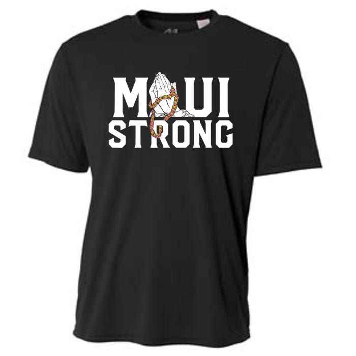 Pray For Maui Hawaii Maui Hawaii Strong Design Cooling Performance Crew T-Shirt