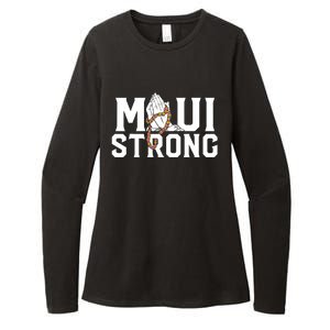 Pray For Maui Hawaii Maui Hawaii Strong Design Womens CVC Long Sleeve Shirt