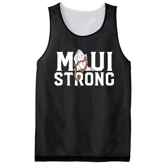 Pray For Maui Hawaii Maui Hawaii Strong Design Mesh Reversible Basketball Jersey Tank