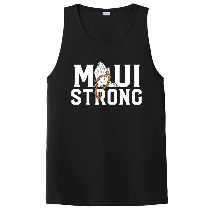 Pray For Maui Hawaii Maui Hawaii Strong Design PosiCharge Competitor Tank