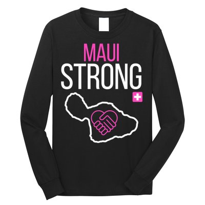 Pray For Maui Hawaii Support For Hawaii Fire Victims Long Sleeve Shirt
