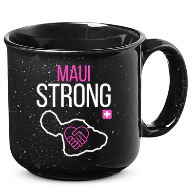 Pray For Maui Hawaii Support For Hawaii Fire Victims 15oz Campfire Ceramic Mug