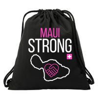 Pray For Maui Hawaii Support For Hawaii Fire Victims Drawstring Bag