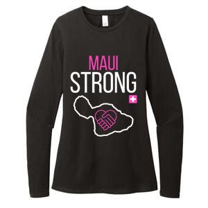 Pray For Maui Hawaii Support For Hawaii Fire Victims Womens CVC Long Sleeve Shirt