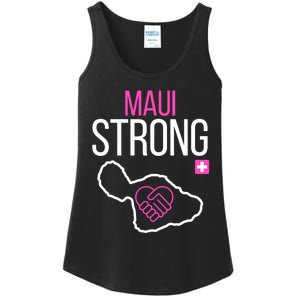 Pray For Maui Hawaii Support For Hawaii Fire Victims Ladies Essential Tank