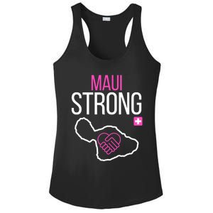 Pray For Maui Hawaii Support For Hawaii Fire Victims Ladies PosiCharge Competitor Racerback Tank