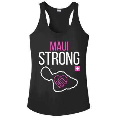 Pray For Maui Hawaii Support For Hawaii Fire Victims Ladies PosiCharge Competitor Racerback Tank
