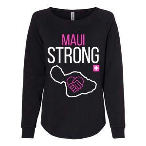 Pray For Maui Hawaii Support For Hawaii Fire Victims Womens California Wash Sweatshirt