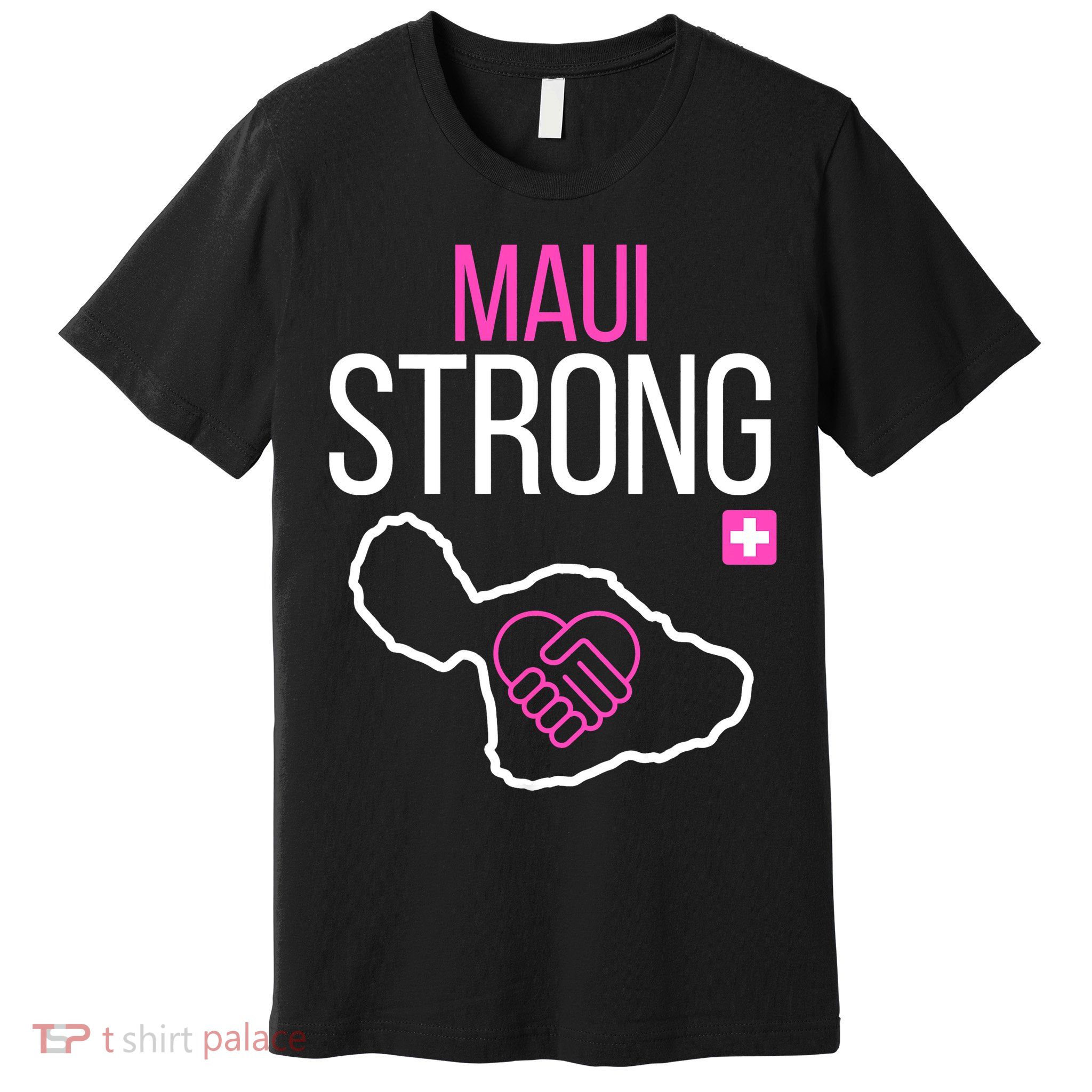 Pray For Maui Hawaii Support For Hawaii Fire Victims Premium T-Shirt
