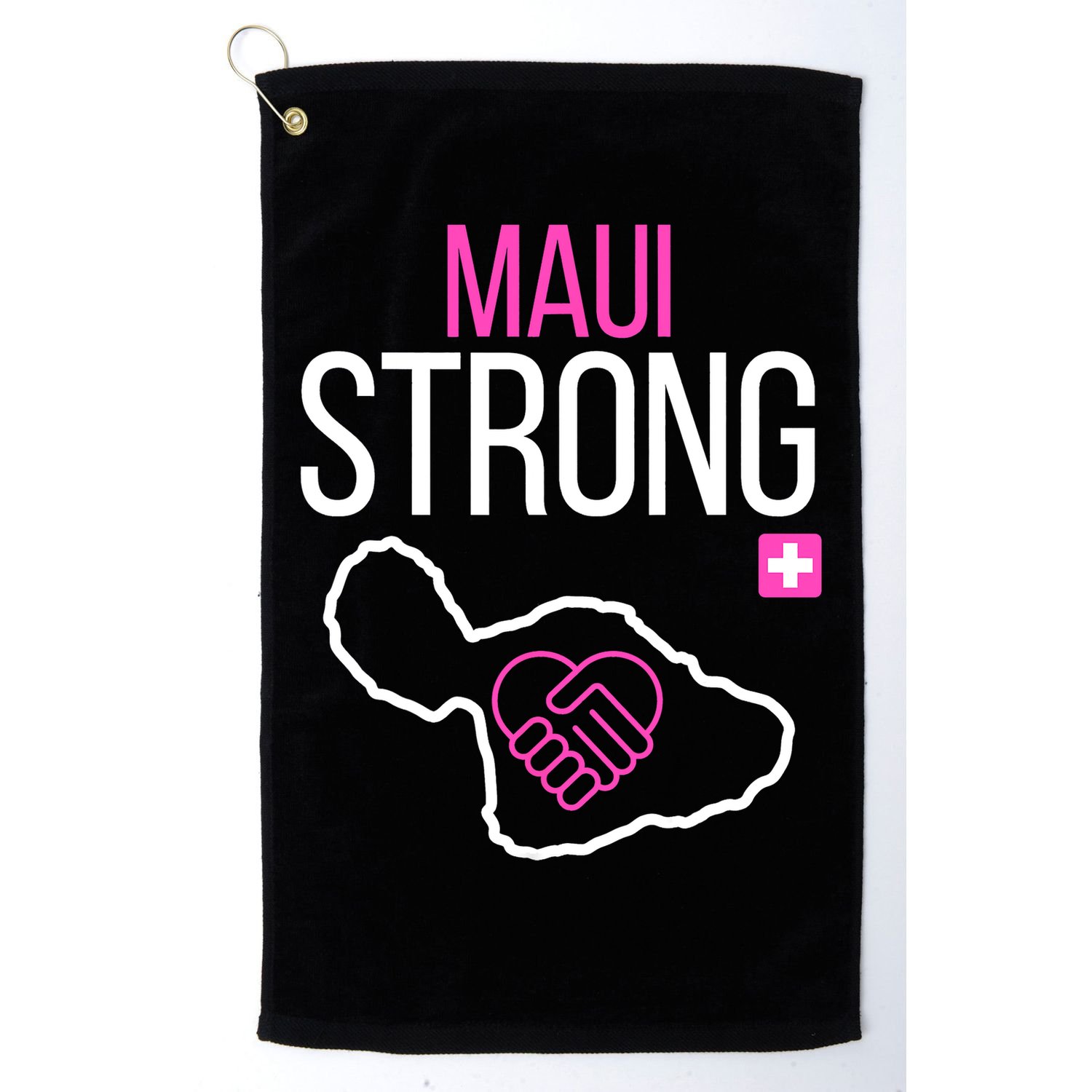 Pray For Maui Hawaii Support For Hawaii Fire Victims Golf Towel