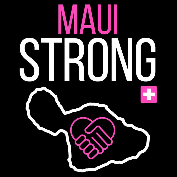 Pray For Maui Hawaii Support For Hawaii Fire Victims Cropped Pullover Crew