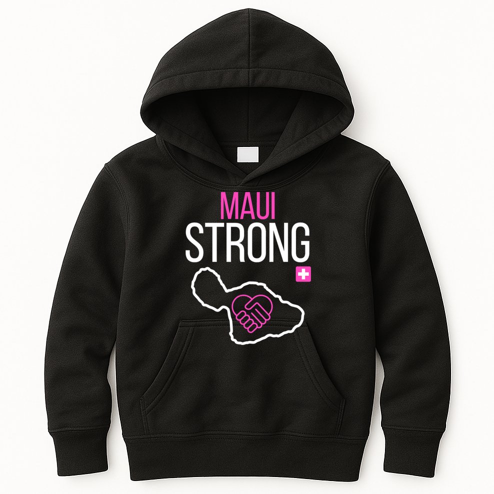 Pray For Maui Hawaii Support For Hawaii Fire Victims Kids Hoodie