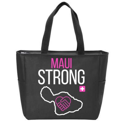 Pray For Maui Hawaii Support For Hawaii Fire Victims Zip Tote Bag