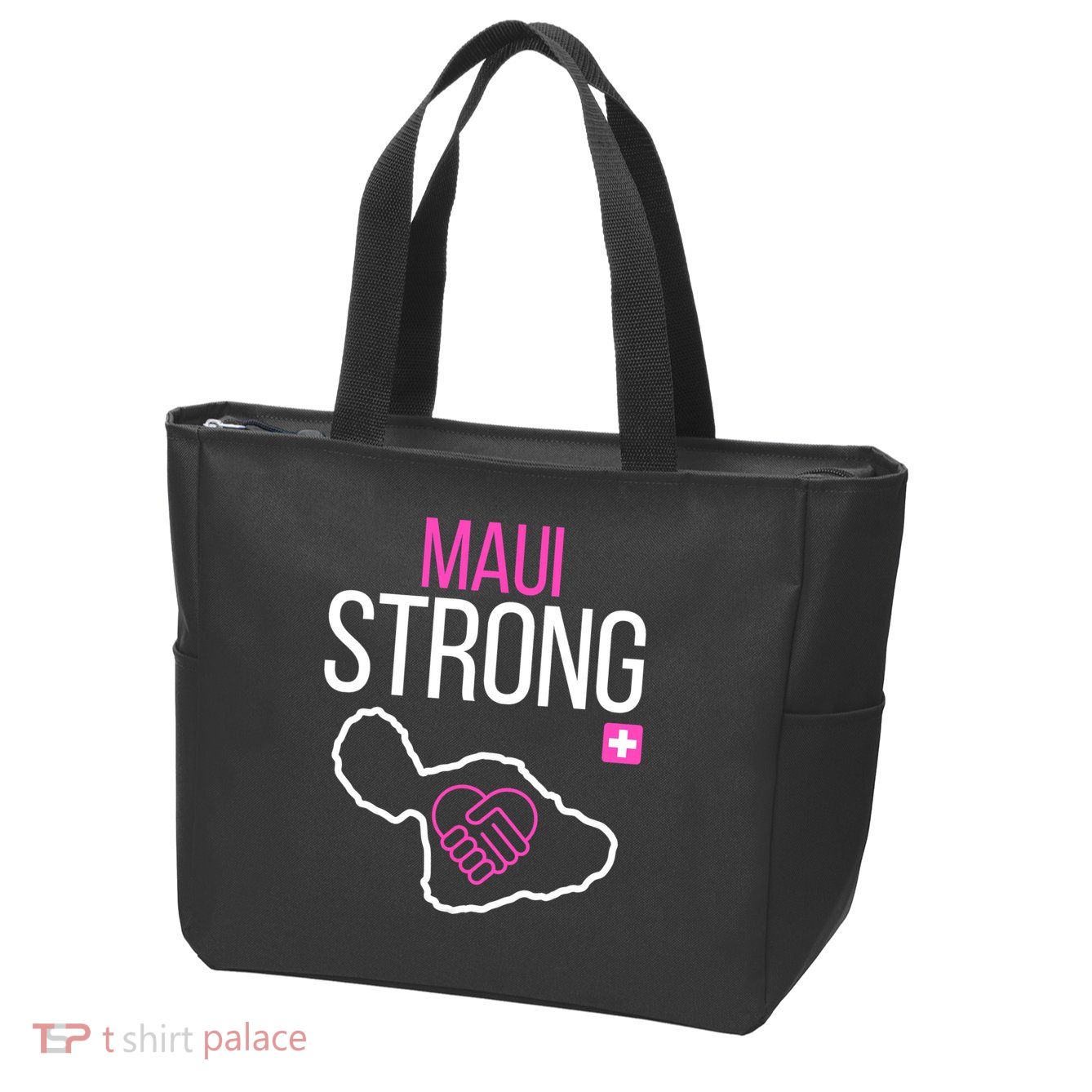 Pray For Maui Hawaii Support For Hawaii Fire Victims Zip Tote Bag