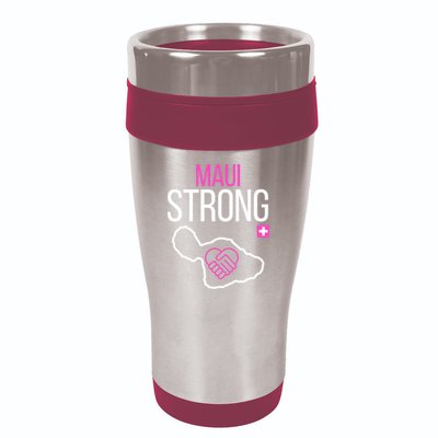 Pray For Maui Hawaii Support For Hawaii Fire Victims 16oz Travel Tumbler
