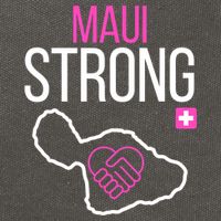 Pray For Maui Hawaii Support For Hawaii Fire Victims Cotton Canvas Backpack