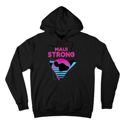 Pray For Maui Hawaii Strong Vintage Maui Hawaii Strong Hoodie