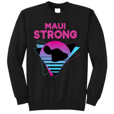 Pray For Maui Hawaii Strong Vintage Maui Hawaii Strong Sweatshirt