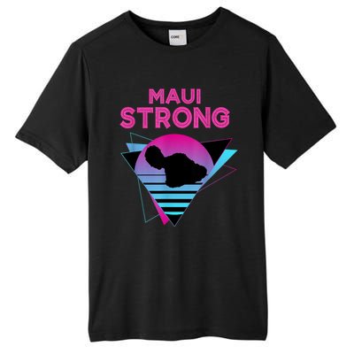 Pray For Maui Hawaii Strong Vintage Maui Hawaii Strong Tall Fusion ChromaSoft Performance T-Shirt