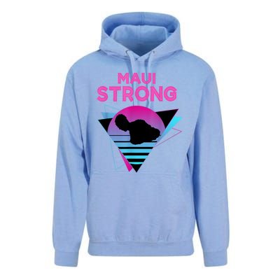 Pray For Maui Hawaii Strong Vintage Maui Hawaii Strong Unisex Surf Hoodie