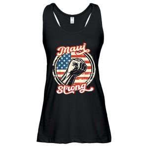 Pray For Maui Hawaii Strong Ladies Essential Flowy Tank