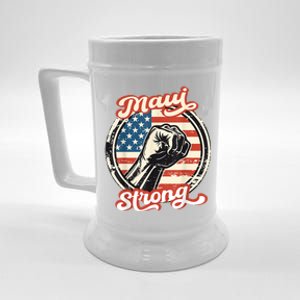 Pray For Maui Hawaii Strong Beer Stein