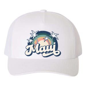 Pray For Maui Hawaii Strong Retro Yupoong Adult 5-Panel Trucker Hat