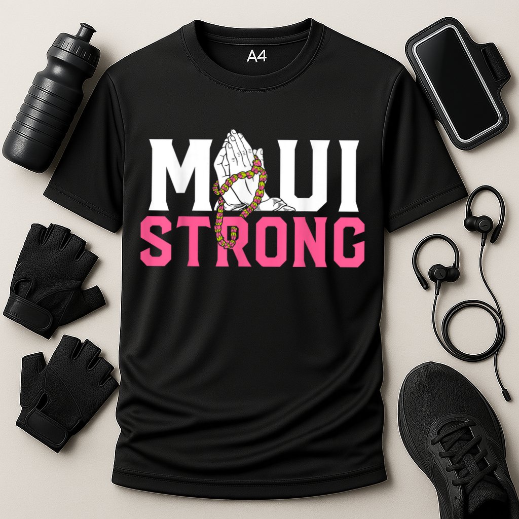 Pray For Maui Hawaii Strong Cooling Performance Crew T-Shirt