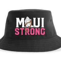 Pray For Maui Hawaii Strong Sustainable Bucket Hat