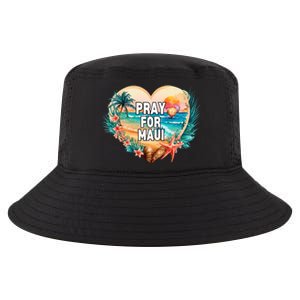 Pray For Maui Pray For Hawaii Wildfire Support Cool Comfort Performance Bucket Hat