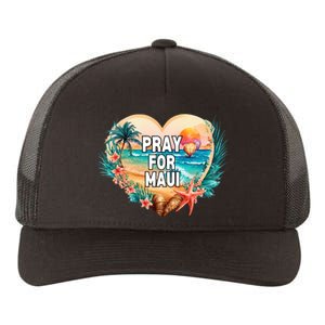 Pray For Maui Pray For Hawaii Wildfire Support Yupoong Adult 5-Panel Trucker Hat