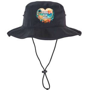 Pray For Maui Pray For Hawaii Wildfire Support Legacy Cool Fit Booney Bucket Hat