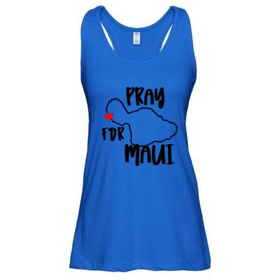 Pray For Maui Hawaii Strong Gift Maui Support Ladies Essential Flowy Tank